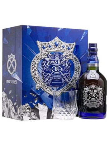 Chivas Regal Blue Signature 18 Y.O Hộp Quà