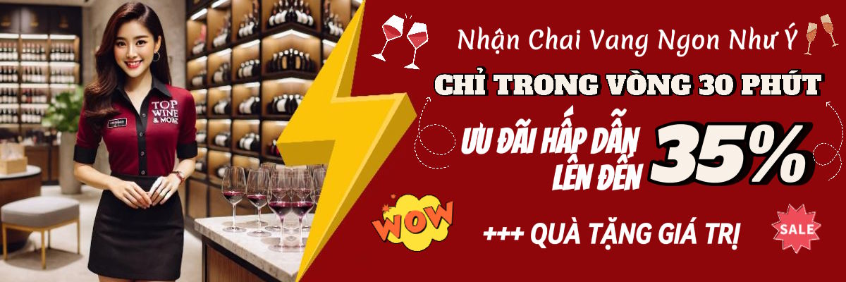 Top Wine giao hàng nhanh