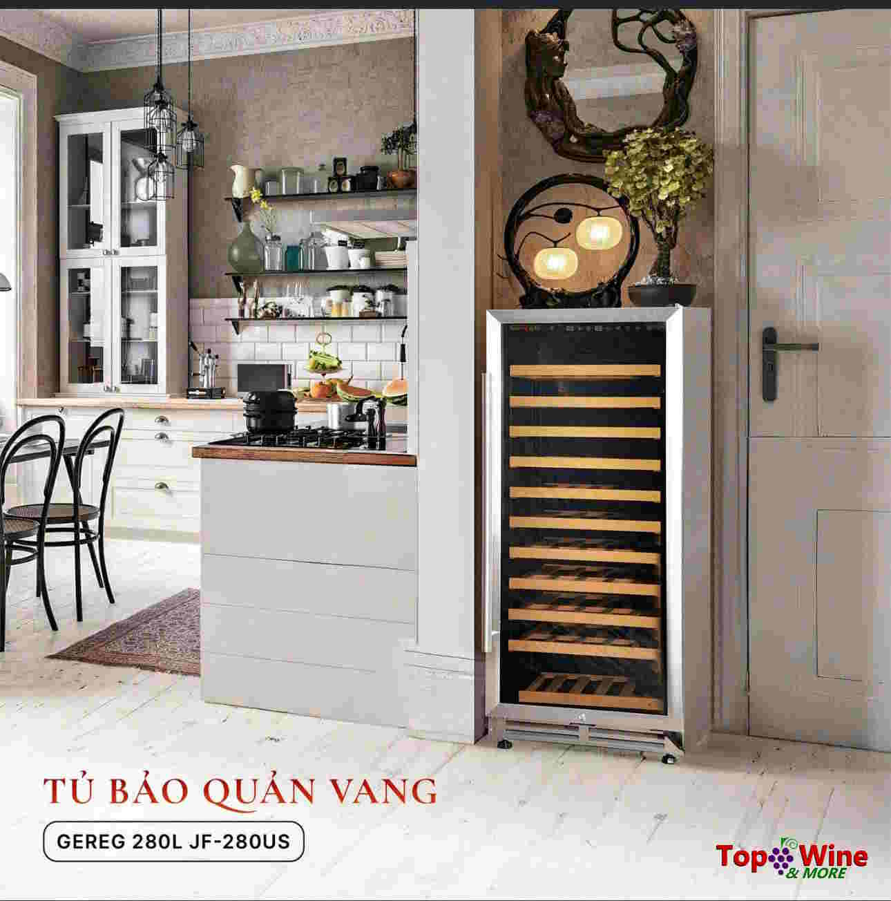 Tủ rượu vang Gereg 144 chai