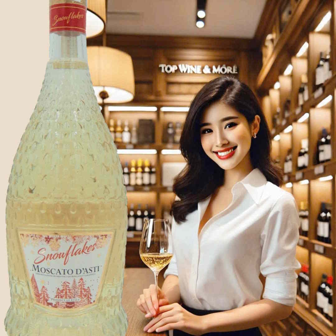 Rượu vang SnowFlakes Moscato D'asti DOCG